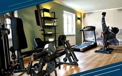 Modernisierter Fitnessraum