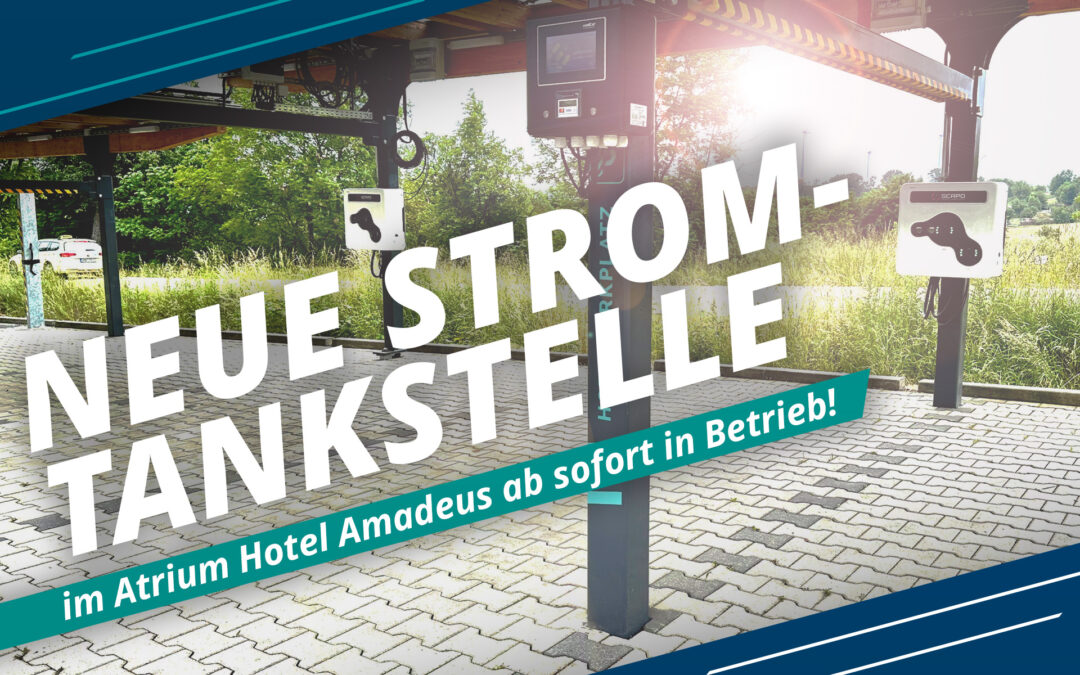 Neue Stromtankstelle ab sofort in Betrieb!